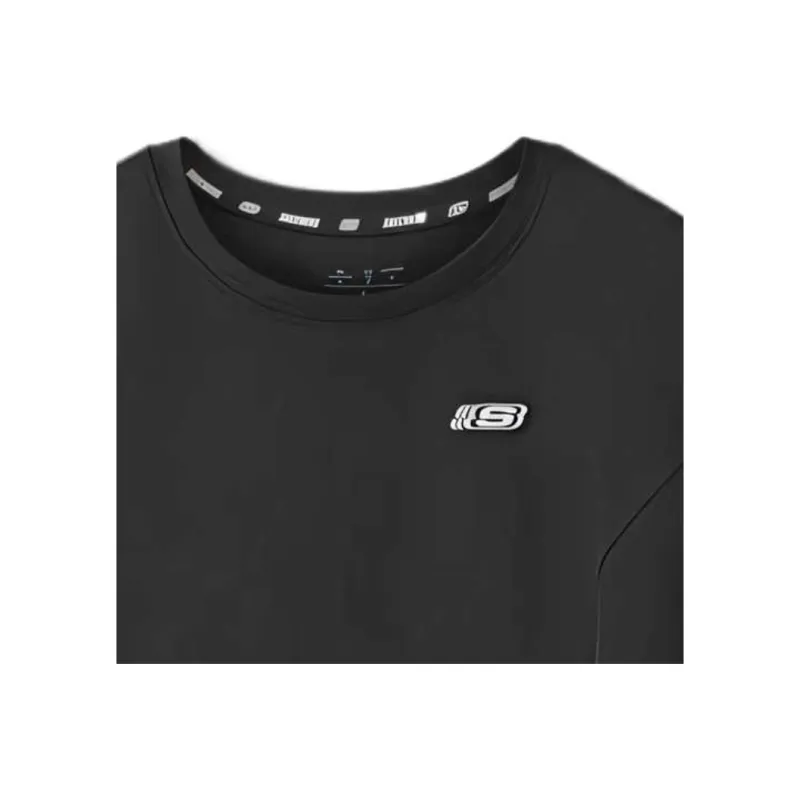 Skechers Sports Life Collection Regular T Shirt Women's Carbon Black 0018-2
