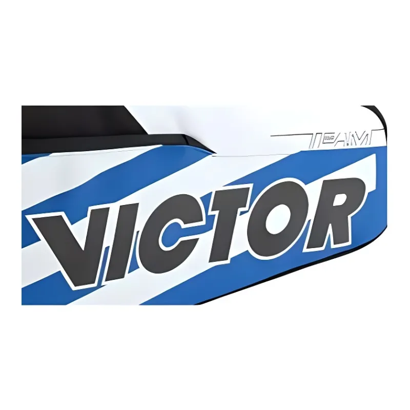 VICTOR Club Series Polyester Handheld Storage Bag Unisex Nautical Blue With Black Accents-3
