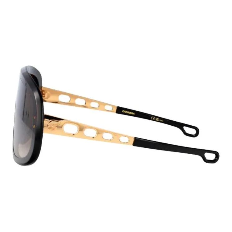 CARRERA Plastic Irregular Shape Sunglasses Men's Black-1