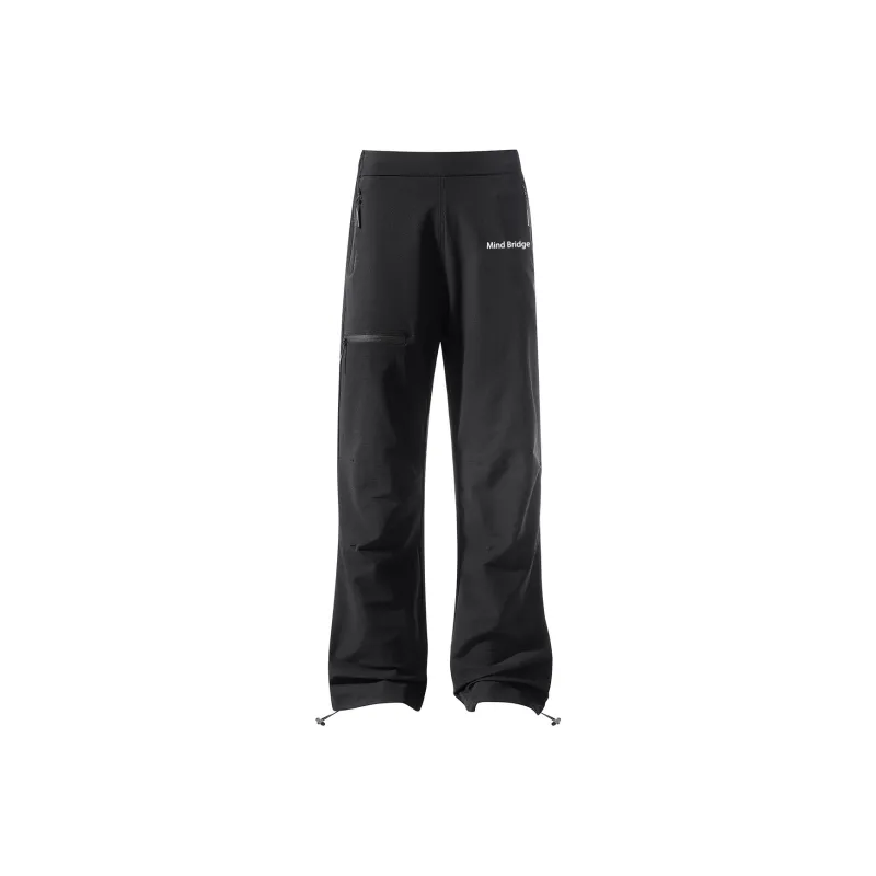 MindBridge Versatile Sweatpants Minimalist Style Comfortable Loose Fit Sports Casual Pants Unisex-0