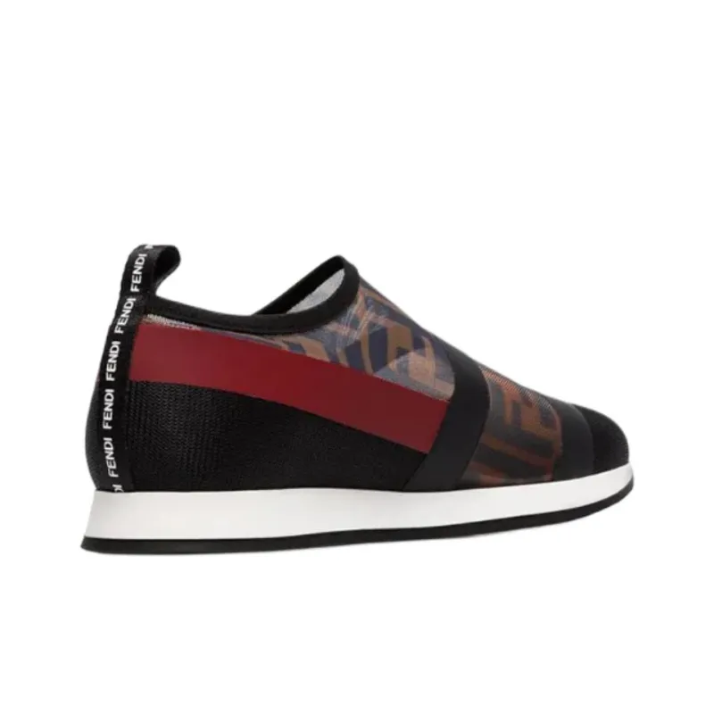 FENDI Colibrì Low Top Casual Shoes Women's Black-3