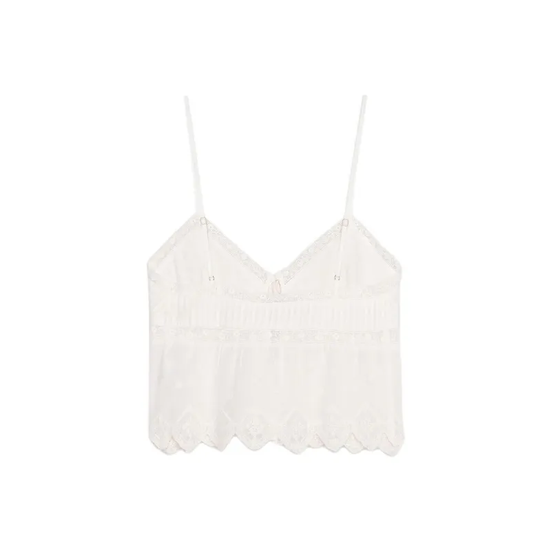 ZARA Camisoles Women's White-1
