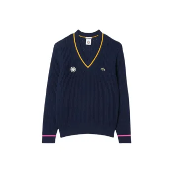 LACOSTE SS25 Roland Garros Knitwear Men's
