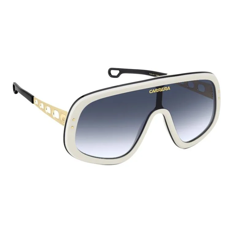 CARRERA Acetate Metal Irregular Shape Sunglasses Men's Gold-3