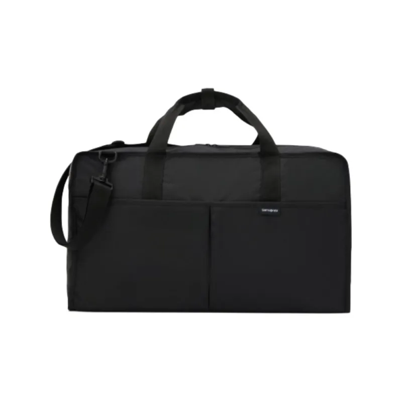 SAMSONITE 46.5L Fabric One Shoulder Crossbody Handbag, Travel Bag Unisex Black-0