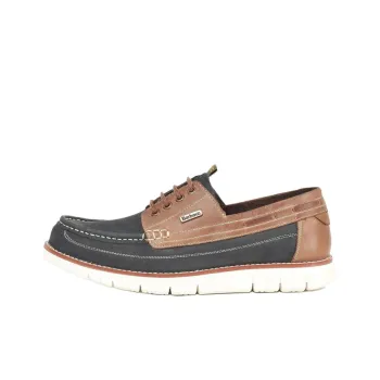 BARBOUR Hardy Casual Shoes Men's Blue & Brown
