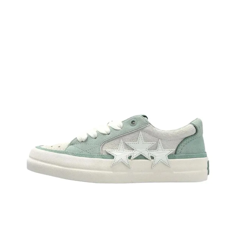 AMIRI Low Top Skateboard Shoes Women's Green-0