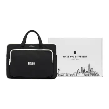 MYD Polyamide Laptop Bag Unisex Black
