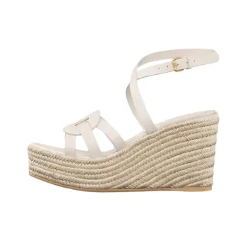 DIOR D Club One Strap Sandals 9.5cm Women's White