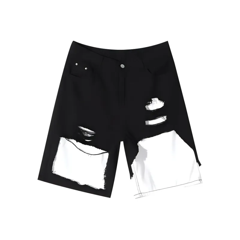 DJ.SPIRIT Denim Shorts Unisex-0