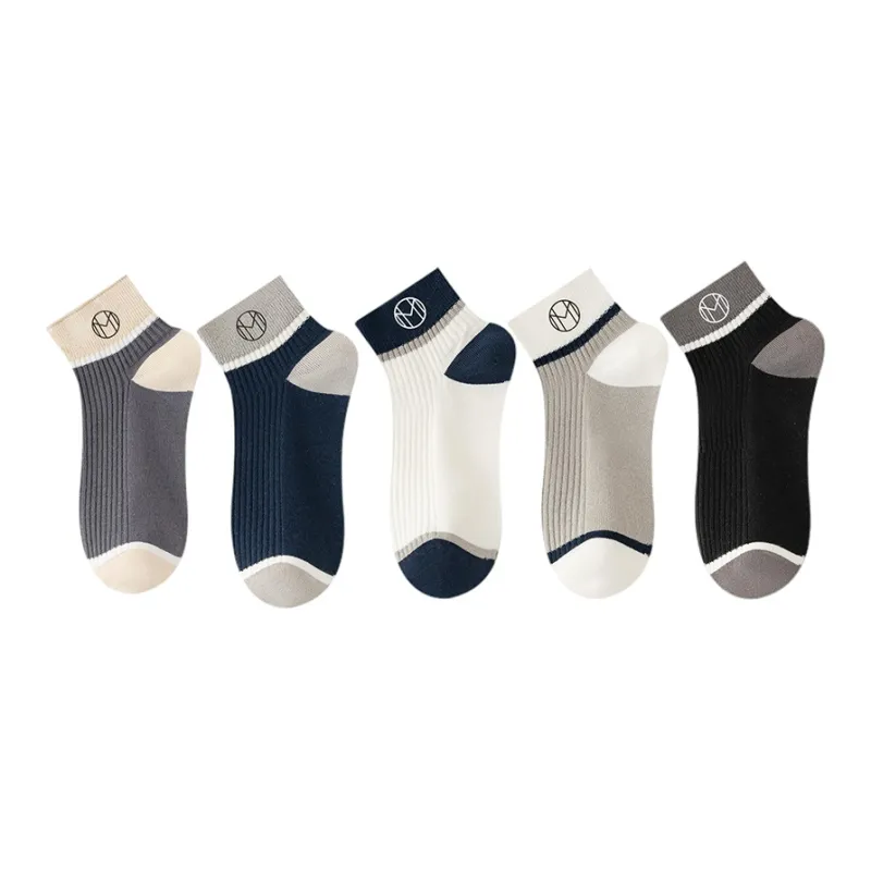TLXT Ankle Socks Men's Students Outdoor Sports Fitness, Moisture Wicking Odor Resistant, Soft Comfortable Antibacterial-7
