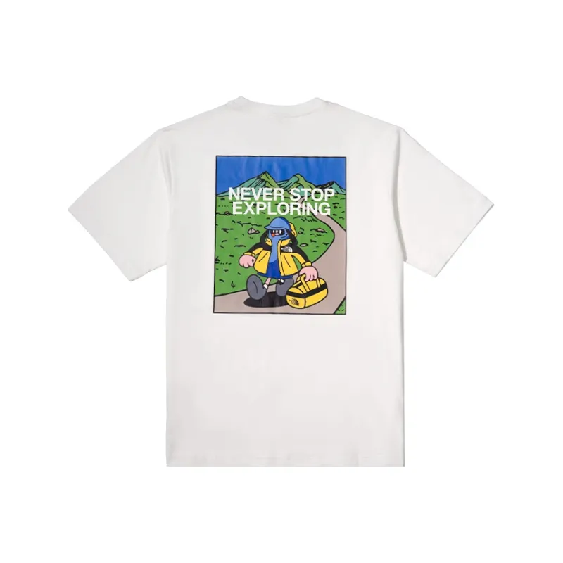 THE NORTH FACE x TDC T Shirt Unisex Snow Peak White-0