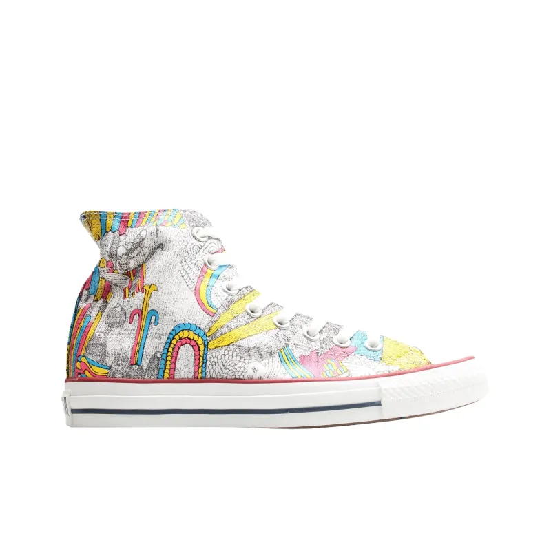 Converse Chuck Taylor All Star Abrasion Resistant High Top Canvas Shoes Unisex White-1