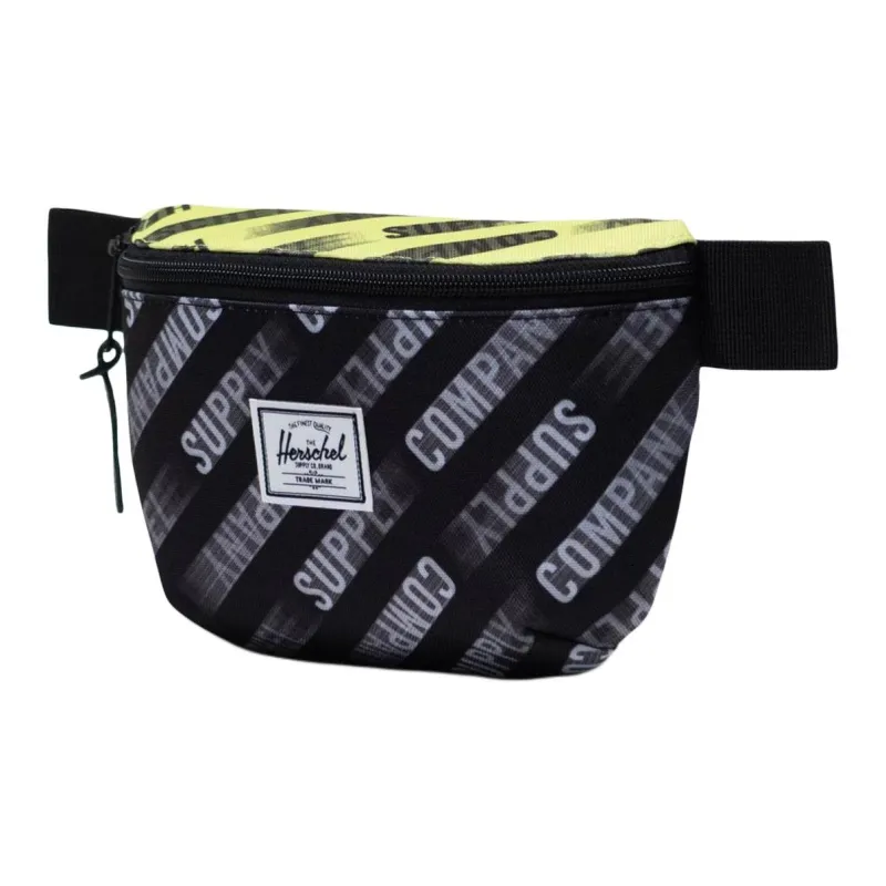 Herschel Polyester Fanny Pack Men's Black & Yellow-1