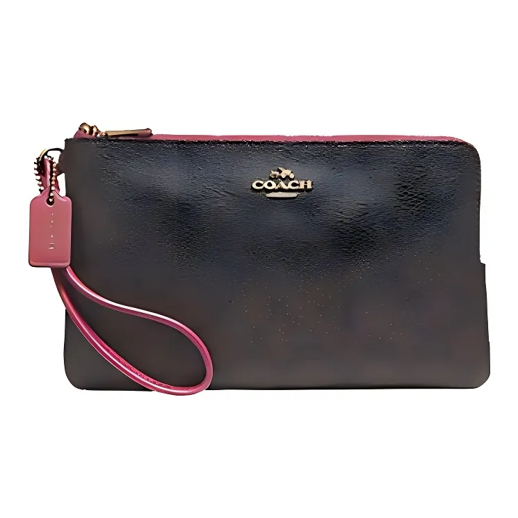 COACH Double Zip Wallet Clutches-0