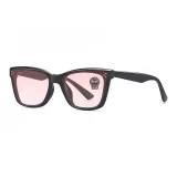 Black Frame with Pink Lens (Standard Lens)