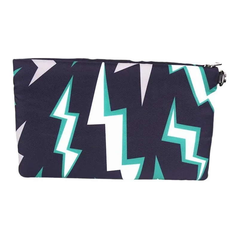 PRADA Nylon Storage Bag Toiletry Bag Clutch Men's Blue-3