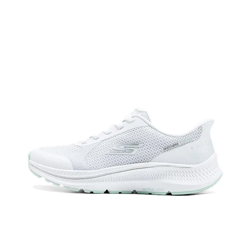 Skechers Women's GO Series Cushioning Support Low Top Casual Shoes Women's White-0