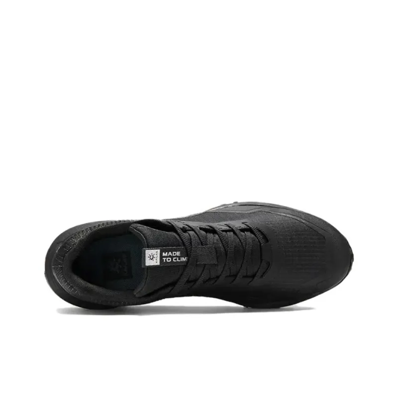 KAILAS Brackets Slip Resistant, Abrasion Resistant, Waterproof Low Top Hiking Shoes Men's Black-2