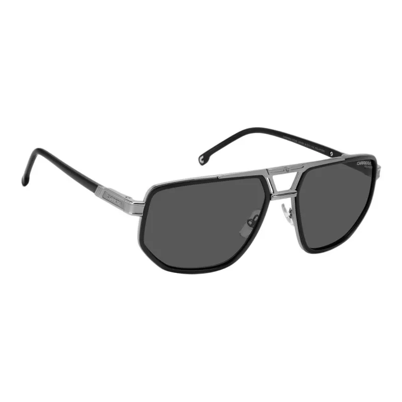 CARRERA Metal Aviator Sunglasses Men's Black-3