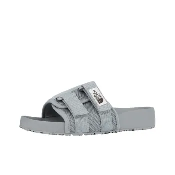 THE NORTH FACE Abrasion Resistant Cushioning Slide Slippers Unisex Gray