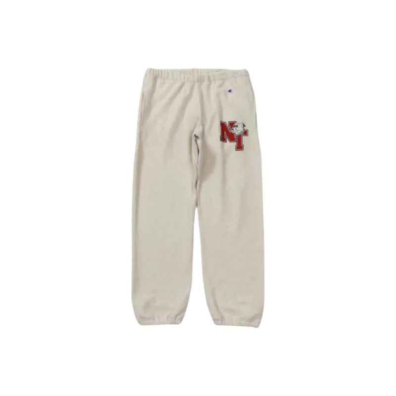 Champion Knitted Sweatpants Men's Beige-0