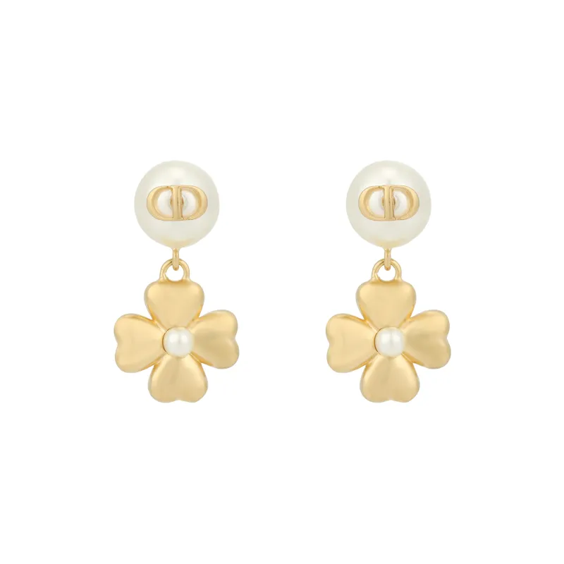 DIOR Metal Earrings Women's Gold-0