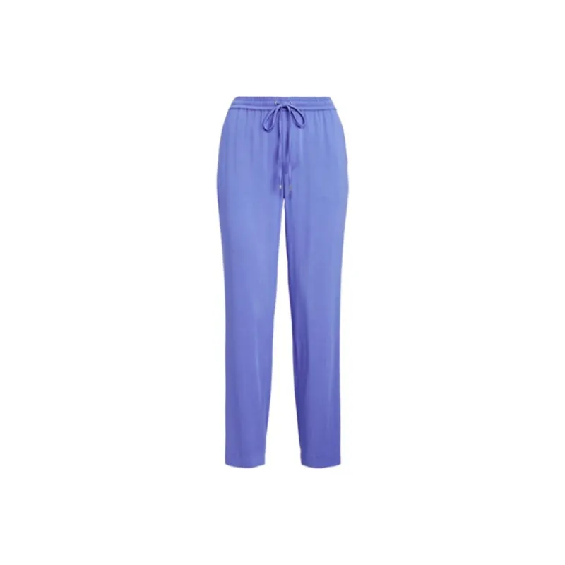 LAUREN RALPH LAUREN SS22 Knitted Sweatpants Women's Blue-0