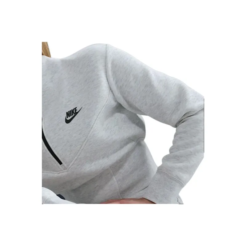 Nike Sportswear Tech Fleece Women's Cropped 1/2 Zip Top-3