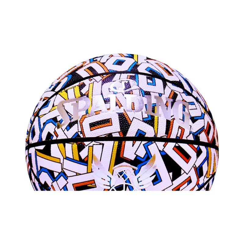SPALDING PU Basketball Reflective Size 7 Ball Training Unisex-1