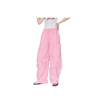 ELF SACK Casual Pants Women's Erasers Pink