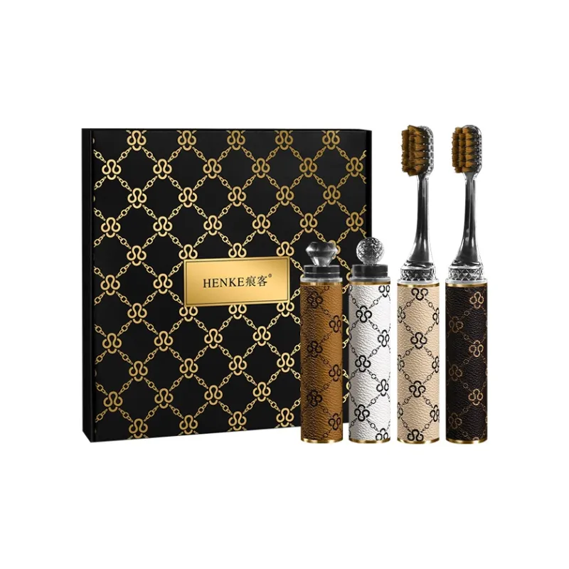 HENKE Innovative Soft Bristle Lip & Brush Toothbrush Portable High End Controller-0