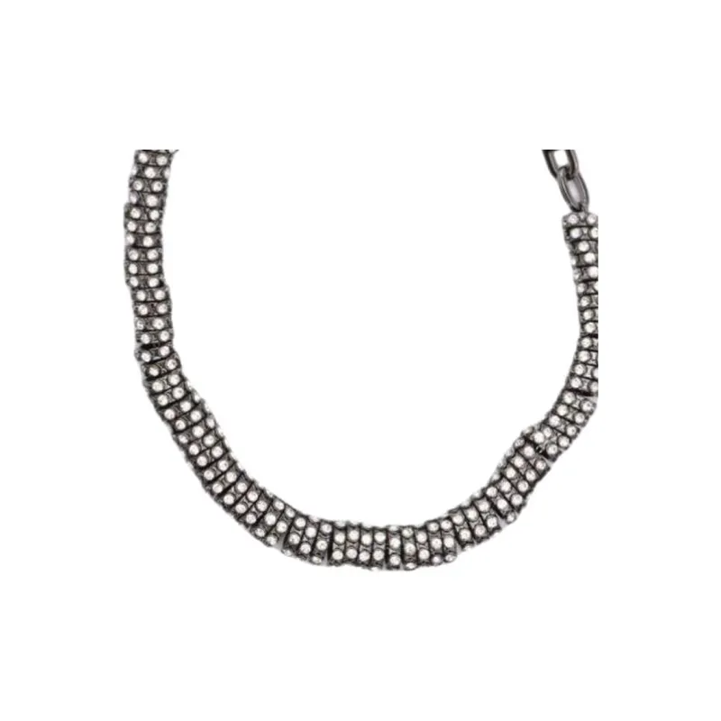 MaxMara Studio Metal Necklaces Women's Silver-2