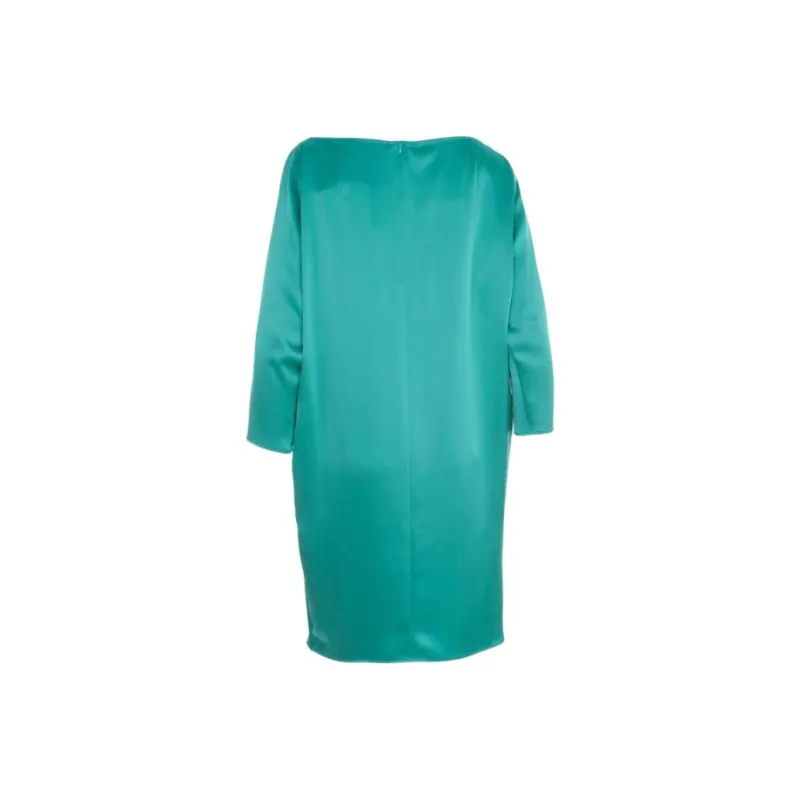 Gianluca Capannolo Long Sleeved Dress Women's Green-1