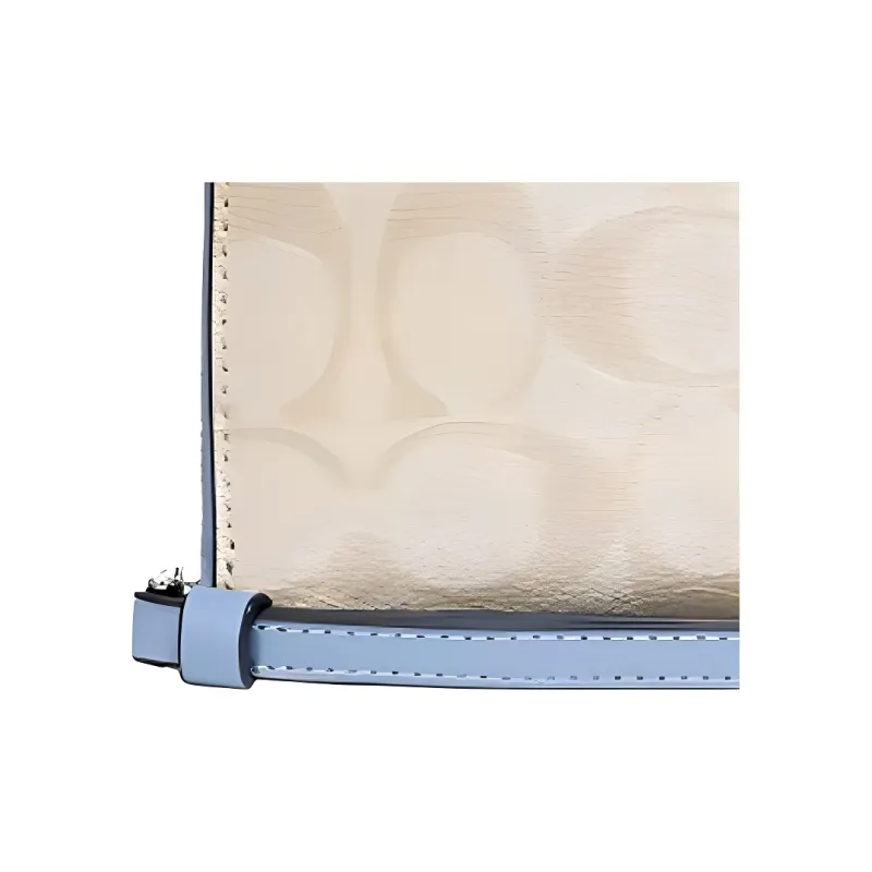 COACH Coated Canvas Wallet Trumpets Women's Light Khaki/Sink/Silver-4