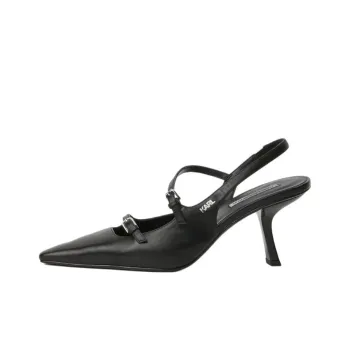 KARL LAGERFELD Karmel Slim Heel High Heels Women's Black