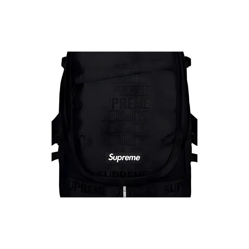 Supreme SS19 Nylon Mountaineering Bag Backpack Regular Unisex Black-4