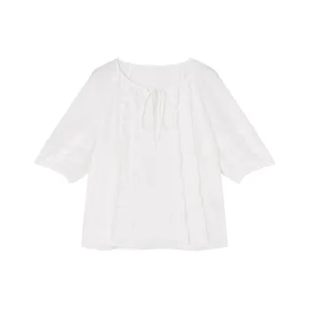 XIANGYING Shirts Women's White