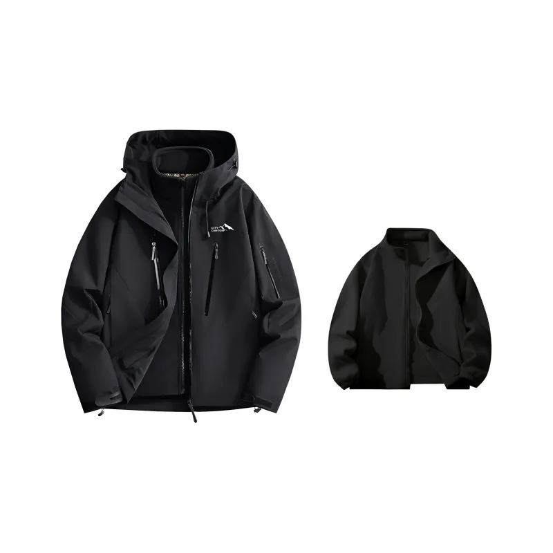 CAN·TORP Abrasion Resistant Lightweight Breathable Waterproof And Windproof Rainproof Windbreaker Jacket Unisex-13