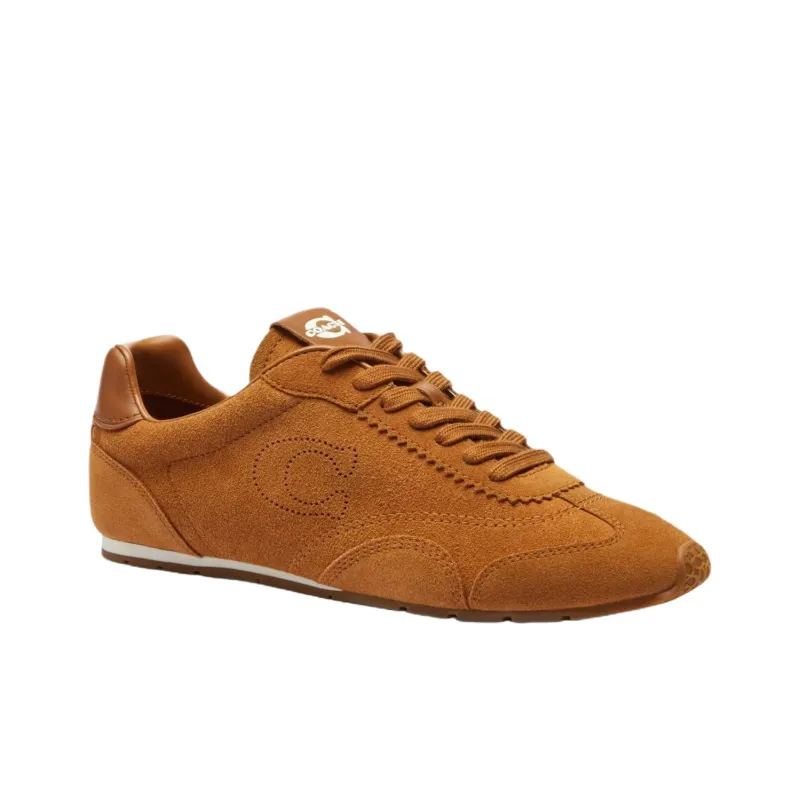 COACH Low Top Casual Shoes Women's Brown-2