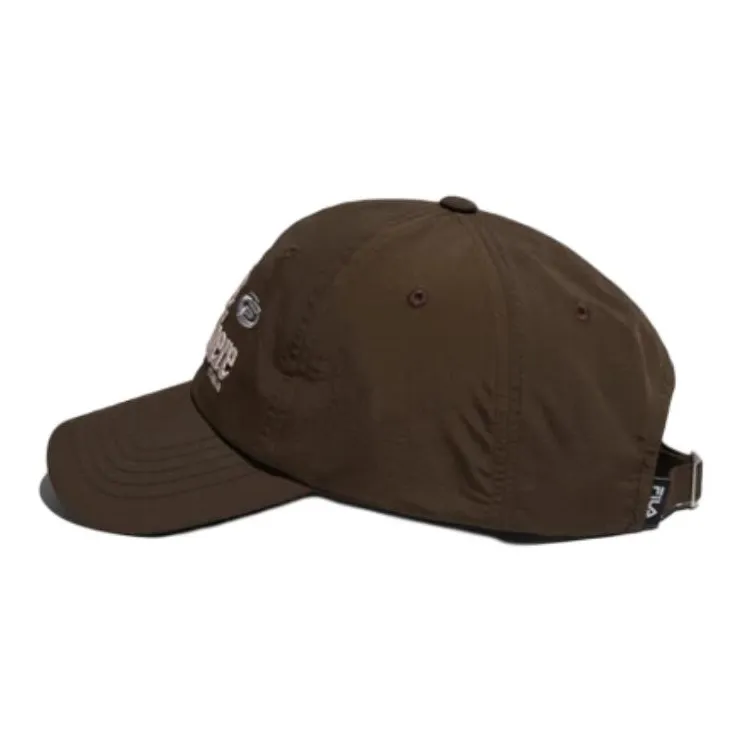 FILA Nylon Baseball Caps Unisex Umber-4