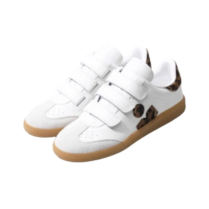 ISABEL MARANT Beth Low Top Skateboard Shoes Men's White-2