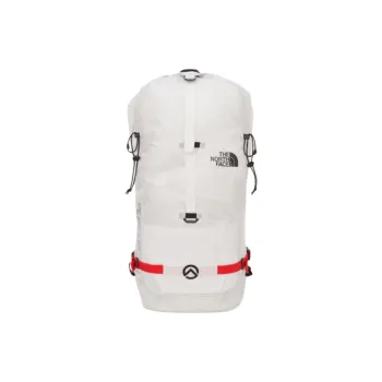 THE NORTH FACE 27L Mountaineering Bag Backpack Outdoor Bag Nylon White Unisex