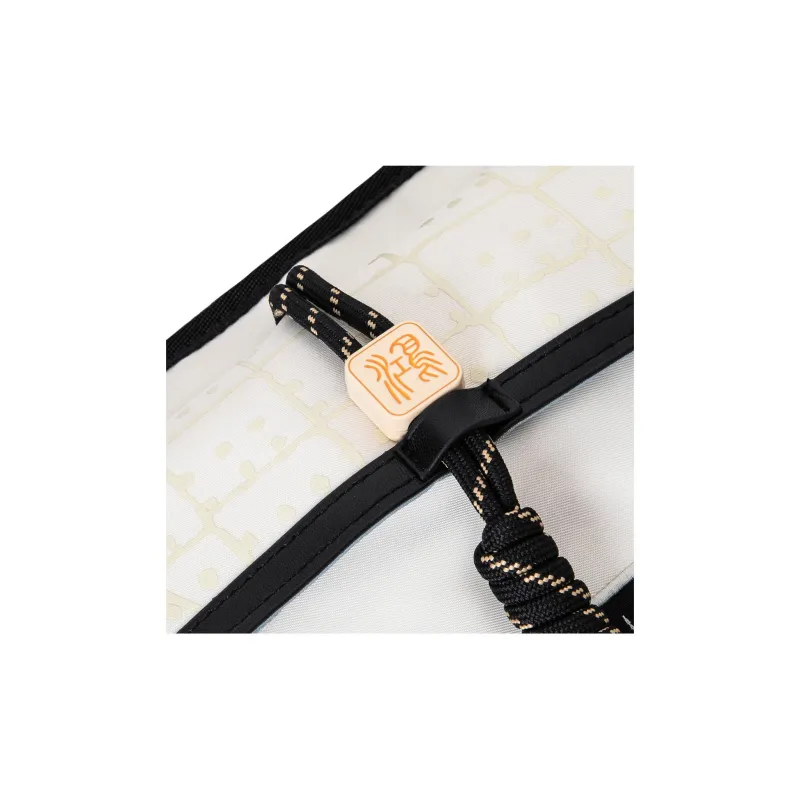 Erke Textile Fabrics Shoulder Bag Crossbody Bag Regular Unisex Apricot Khaki-4