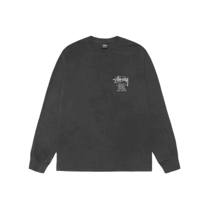 Stussy CLASSIC GEAR LS TEE PIGMENT DYED T Shirt Unisex-5