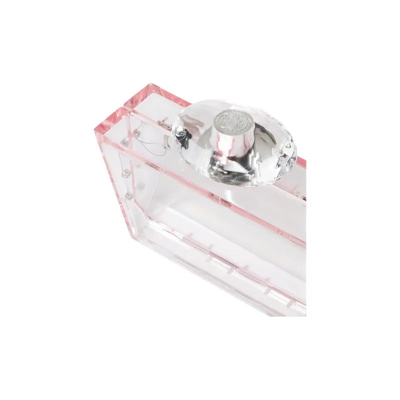 VERSACE Acrylic Shoulder Bag Clutch Women's Pink-2