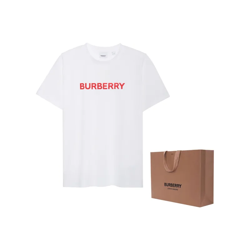 Burberry Logo print Cotton T shirt-2