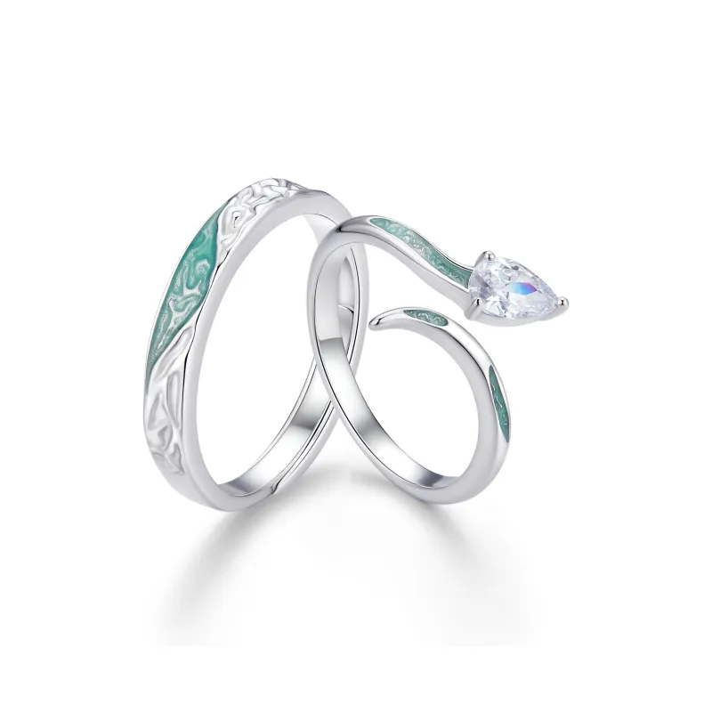 ZSY Silver 925 Ring 'Love Forever' Unisex-0