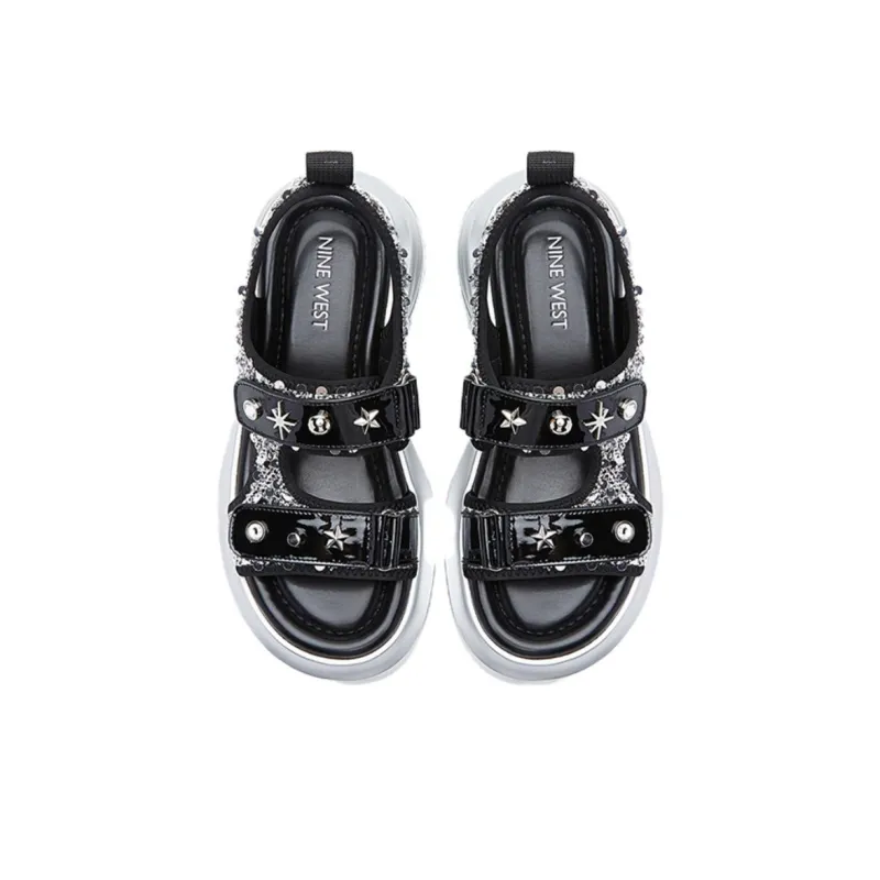 NINE WEST One Strap Sandals Women's-8
