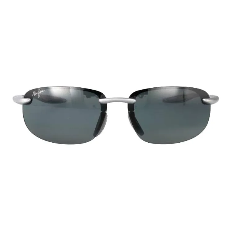 Maui Jim Nylon Irregular Shape Sunglasses Unisex Gray-1